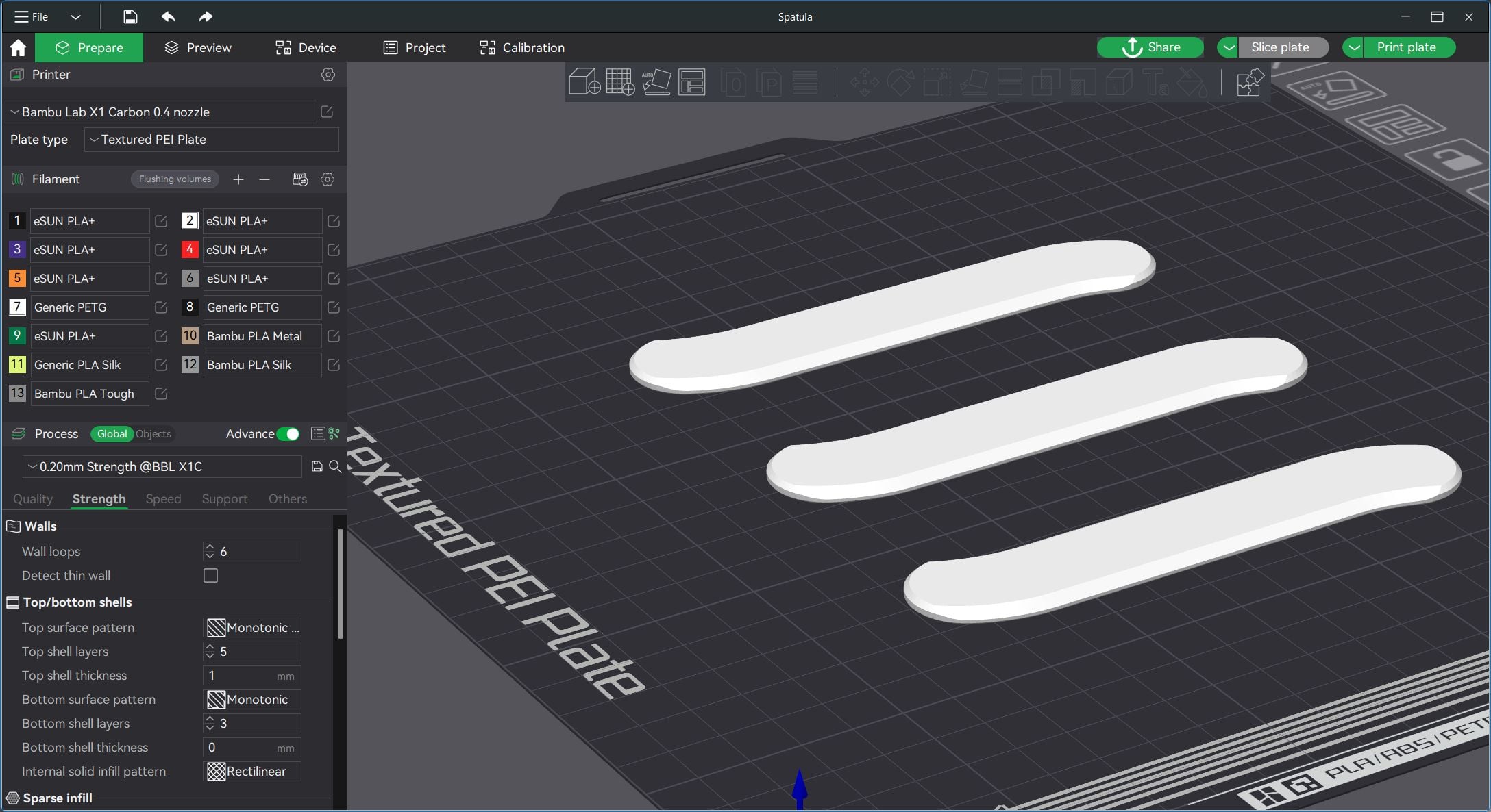 Spreading Spatula 3d model