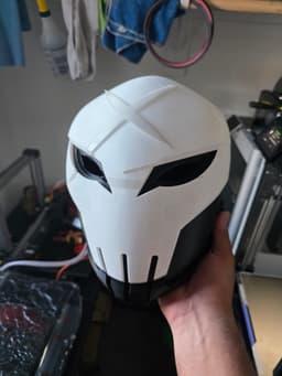 Red X Helmet 3d model