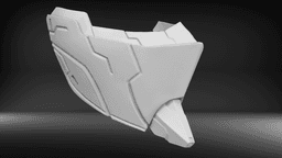 Mecha Mask V1 3d model