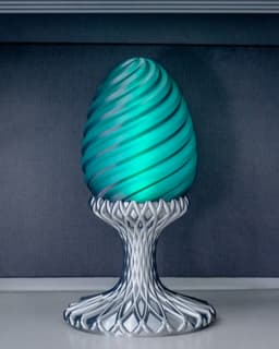 Mystical Egg Lamp 3d model