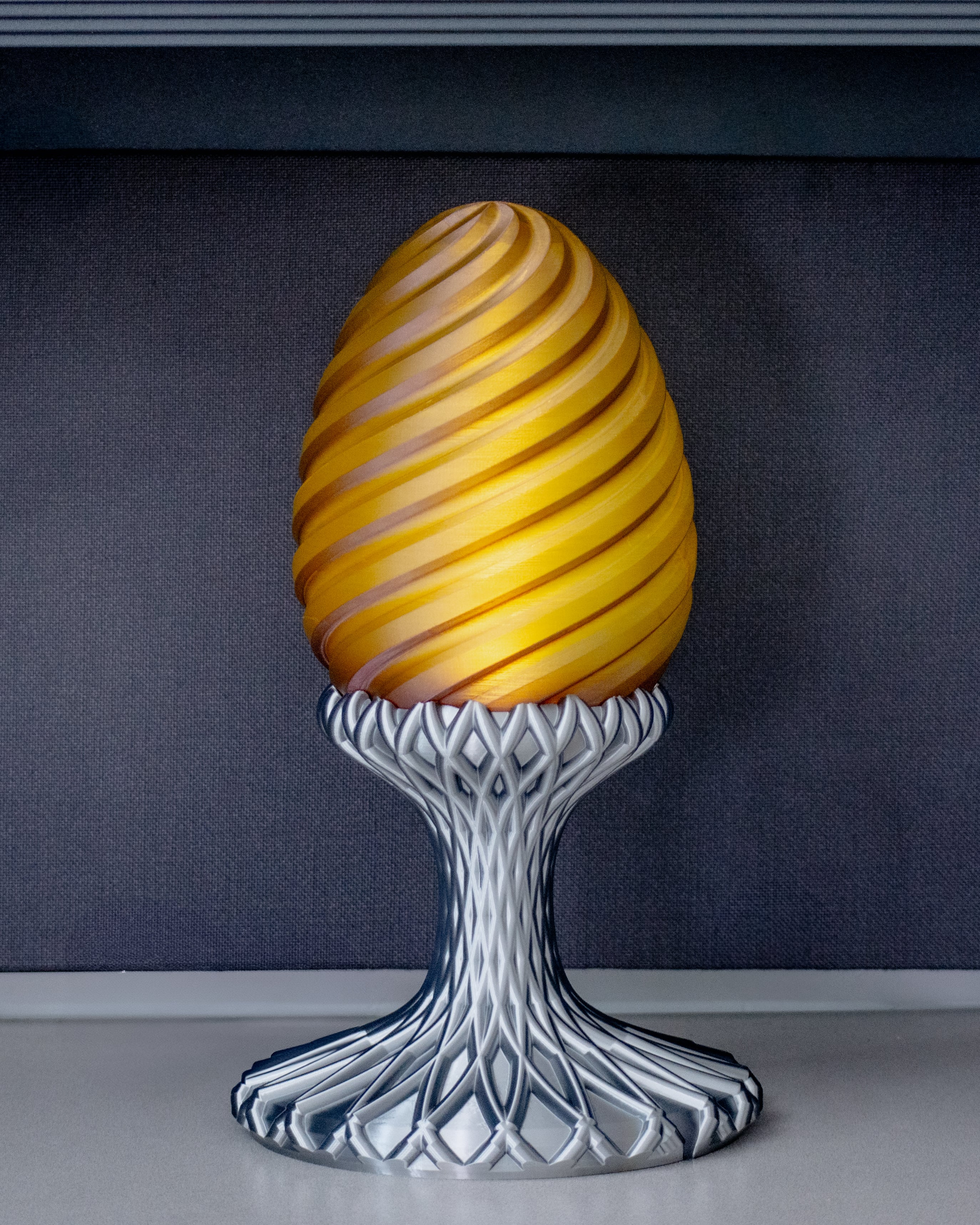 Mystical Egg Lamp 3d model