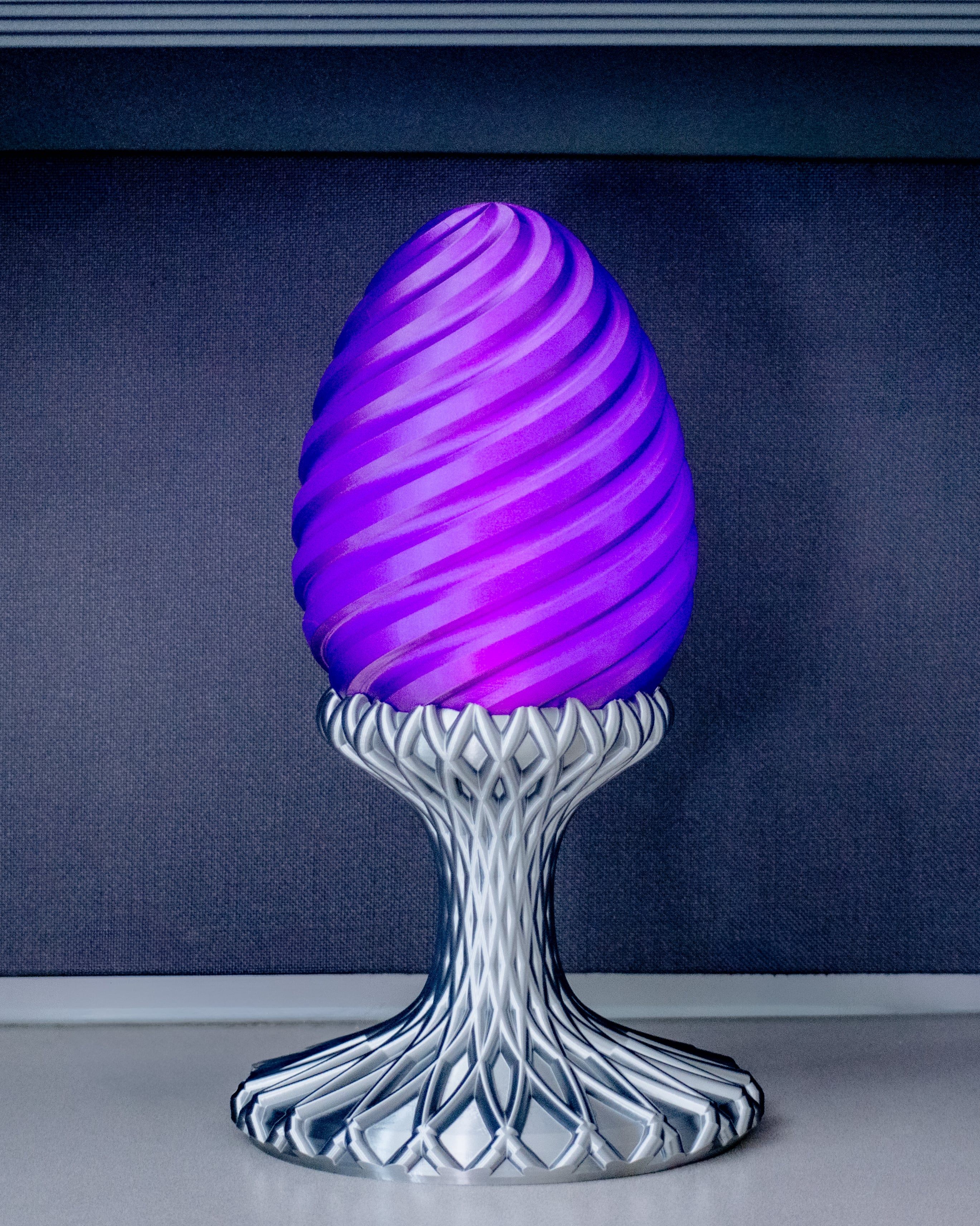 Mystical Egg Lamp 3d model