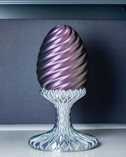 Mystical Egg Lamp 3d model