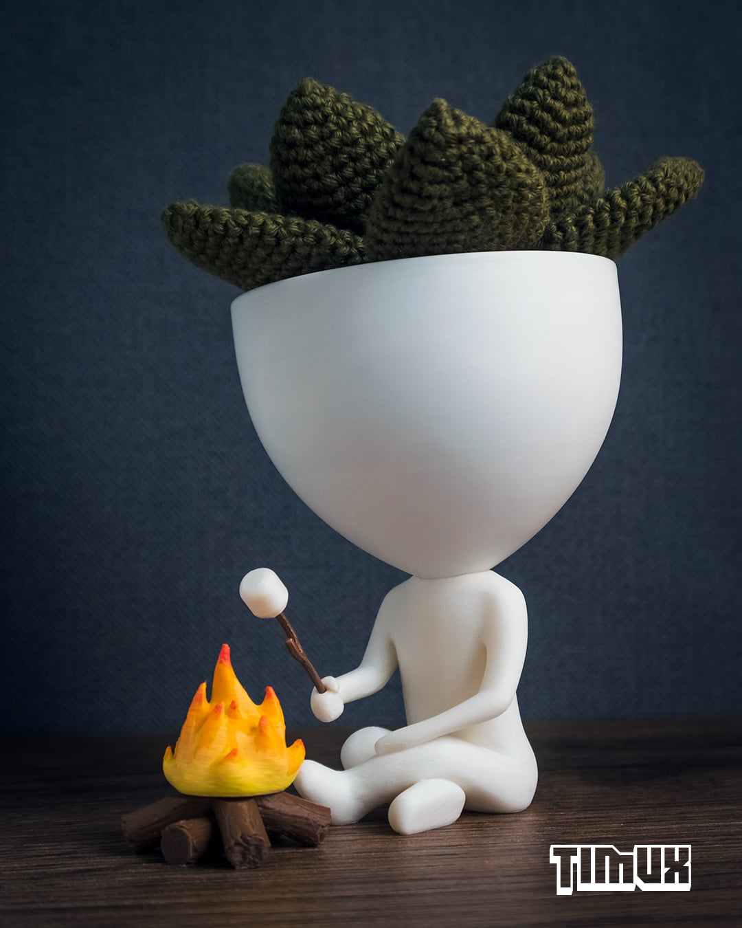 ROBERT PLANT WITH A CAMPFIRE 3d model