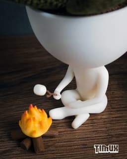 ROBERT PLANT WITH A CAMPFIRE 3d model