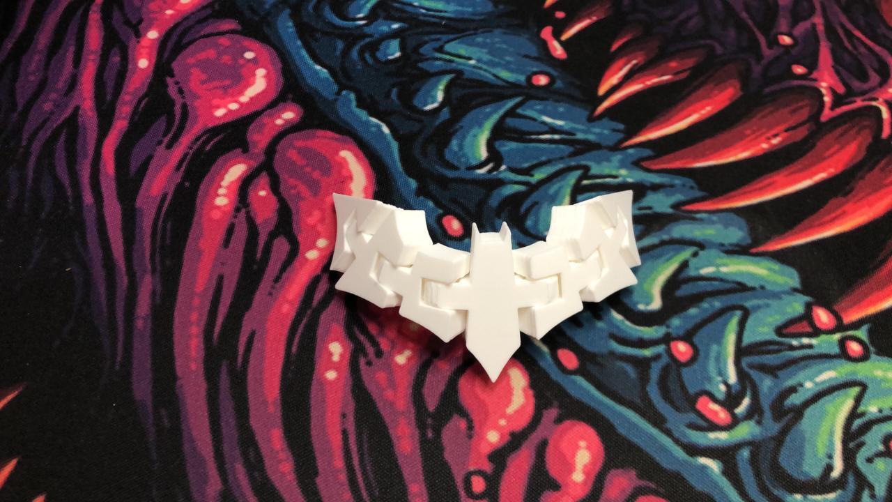 Batman Batarang flexi - articulated 3d model