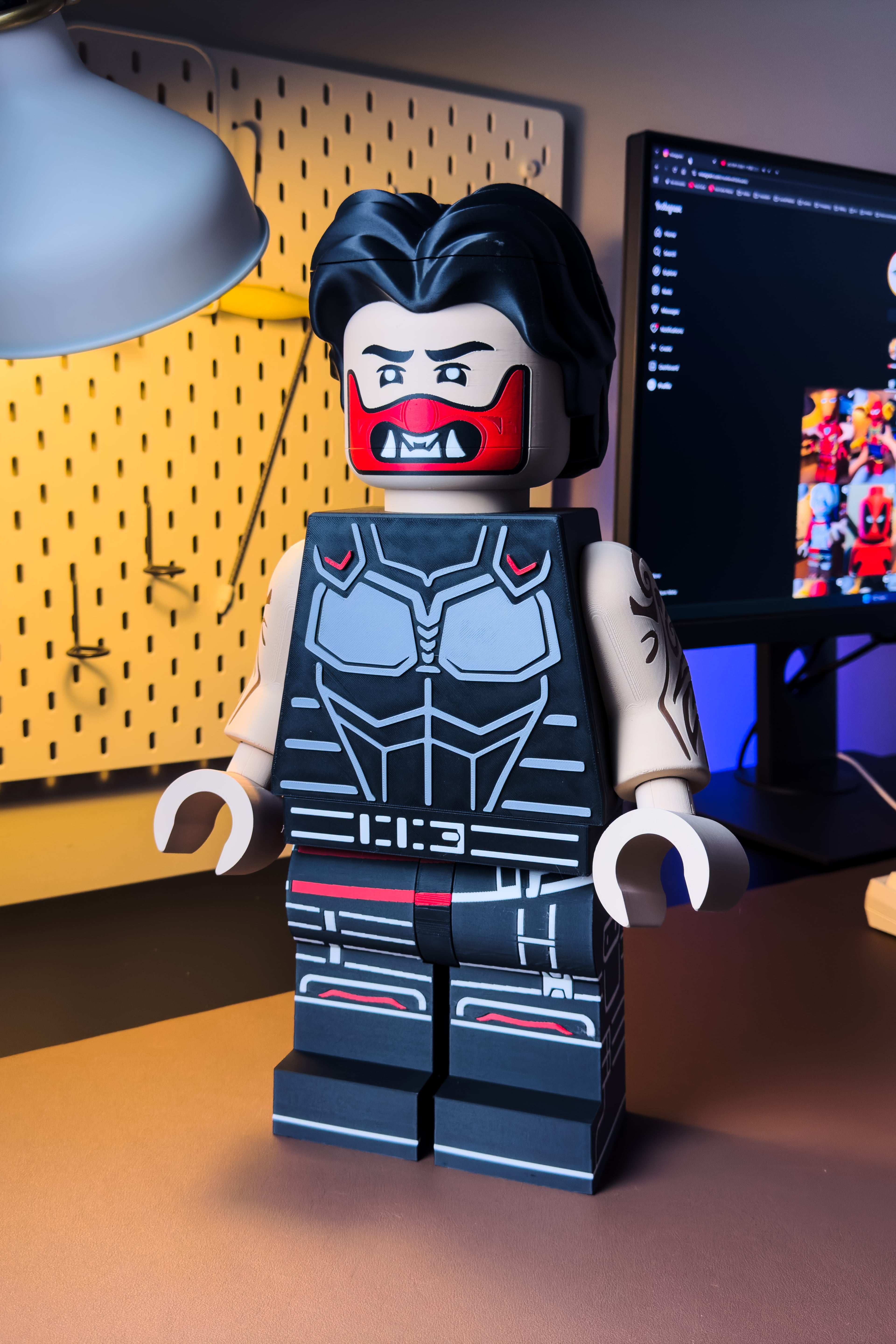 Fortnite Fox Fire Modular Figure 3d model