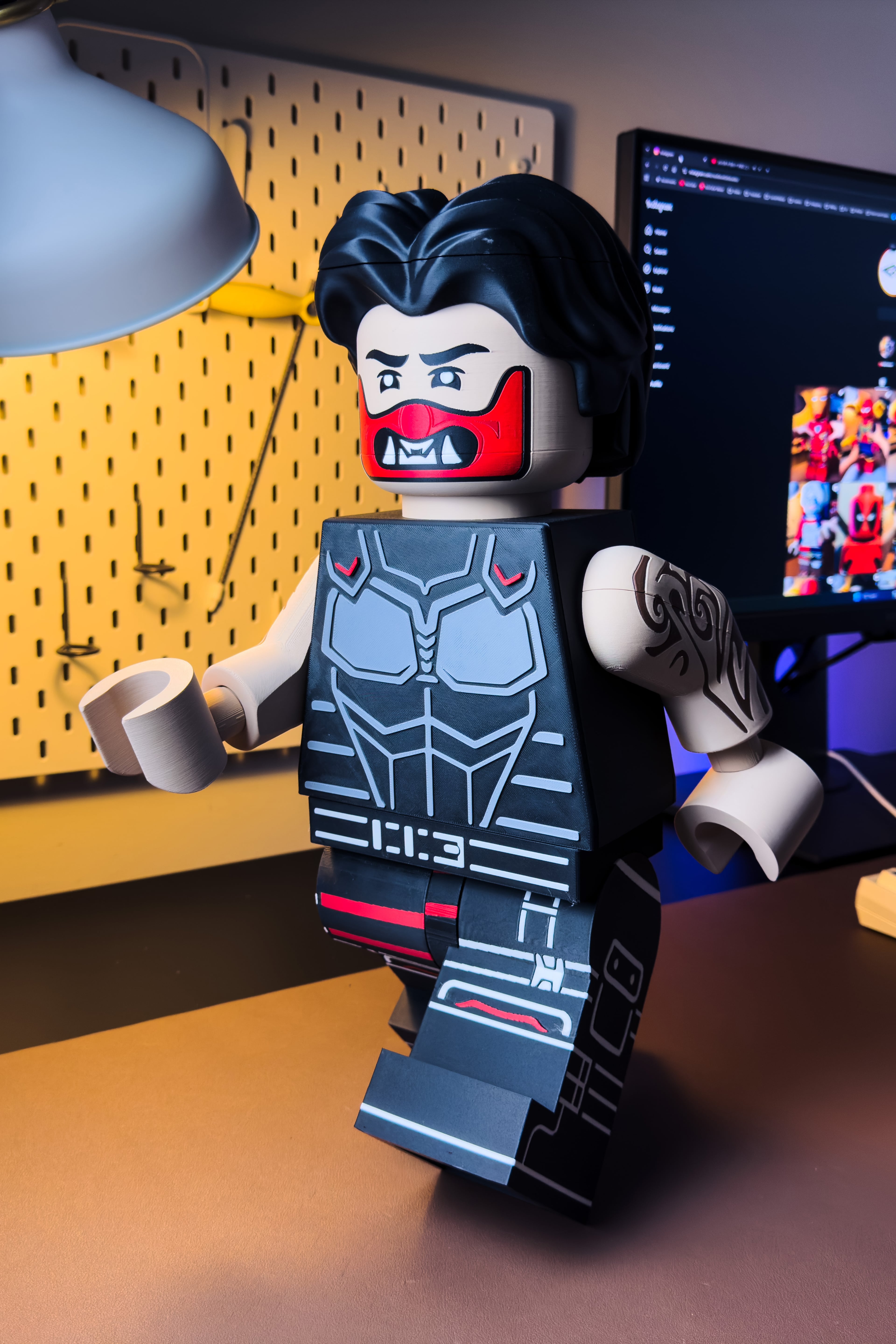 Fortnite Fox Fire Modular Figure 3d model