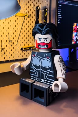 Fortnite Fox Fire Modular Figure 3d model