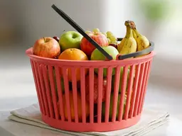 Basket Modern Minimalist Fruit & Storage Caddy 3d model