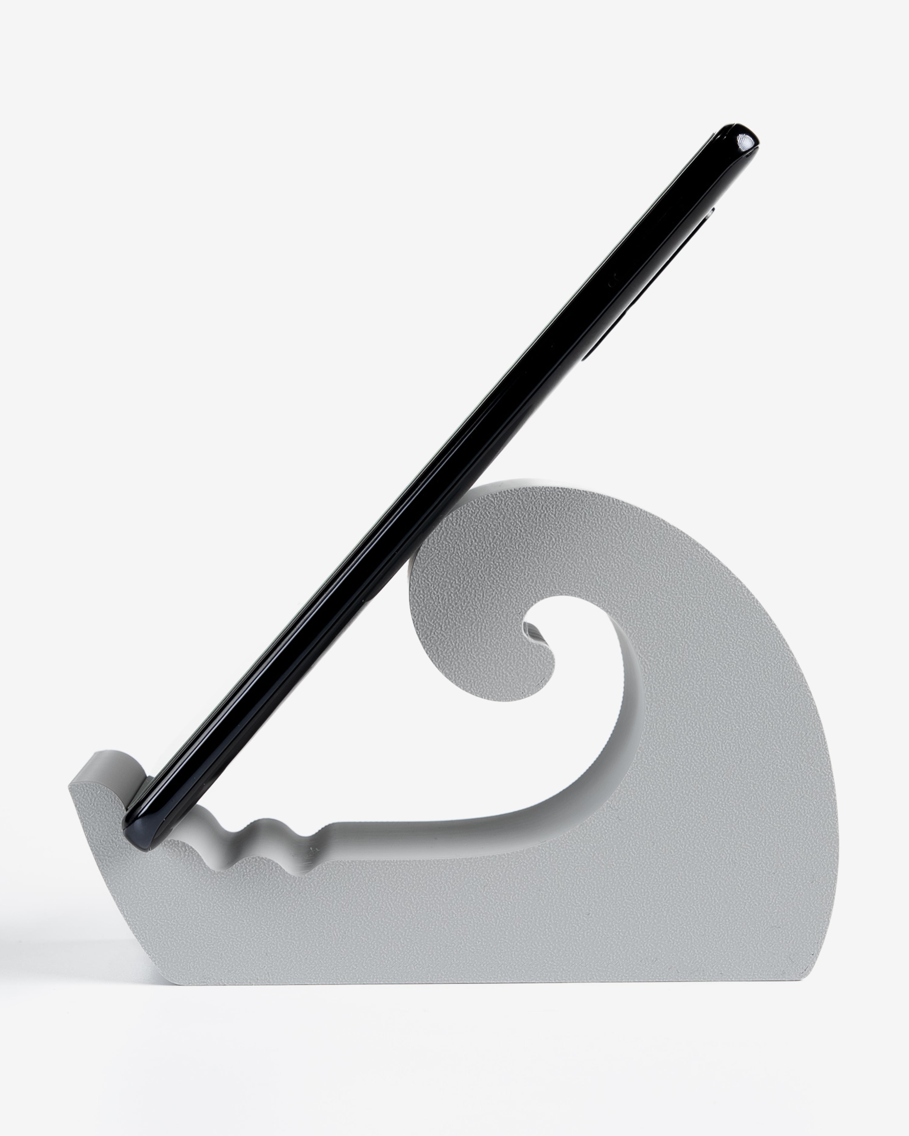 Wave Phone Stand 3d model