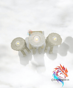 Flexi legs horrendous candle holder set of 3 / no supports / 3mf included 3d model