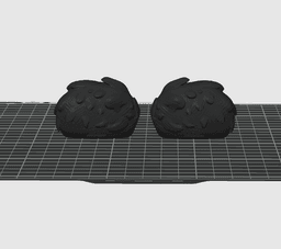 Bear ears for cosplay and gaming Headset ears 3d model