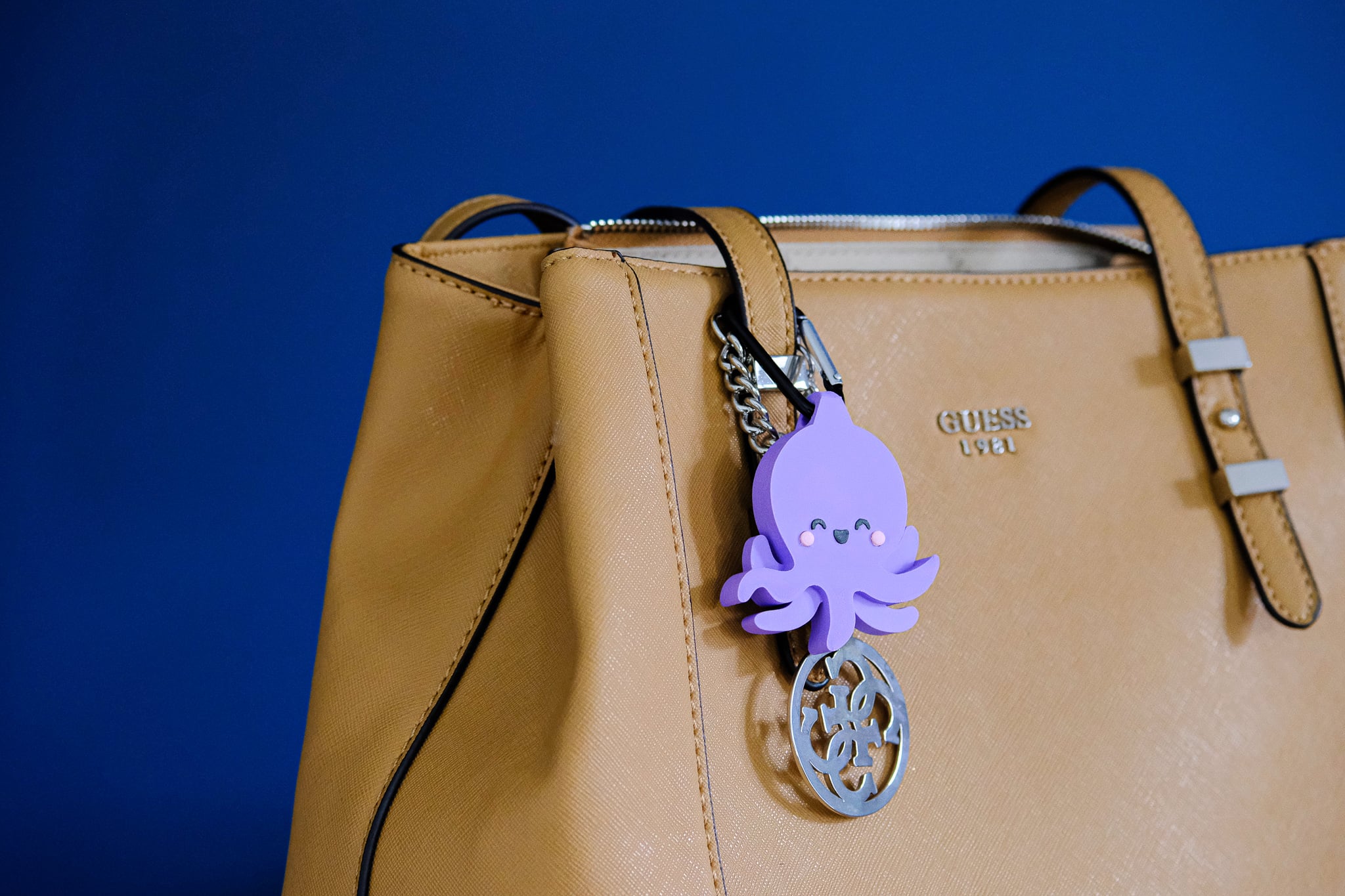 Cute Octopus Keychain - Holoprops 3d model