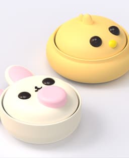 Bunny & Chick Clickers 3d model