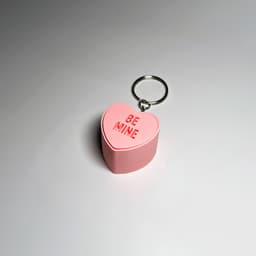 Conversation Heart Clicker / Valentine Heart Keychain / Fidget - No AMS - Commercial License Include 3d model