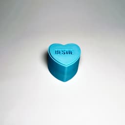 Conversation Heart Clicker / Valentine Heart Keychain / Fidget - No AMS - Commercial License Include 3d model