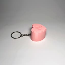 Conversation Heart Clicker / Valentine Heart Keychain / Fidget - No AMS - Commercial License Include 3d model