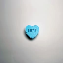 Conversation Heart Clicker / Valentine Heart Keychain / Fidget - No AMS - Commercial License Include 3d model