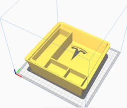 Tesla Model 3 Tray MJ - 2021.stl 3d model