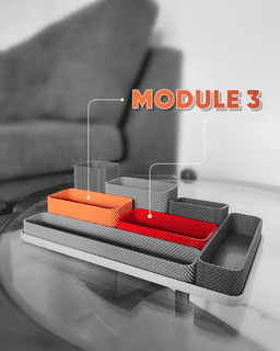 Coregrid Bundle - Storage Solutions & Organizers by Lunfardo 3d model