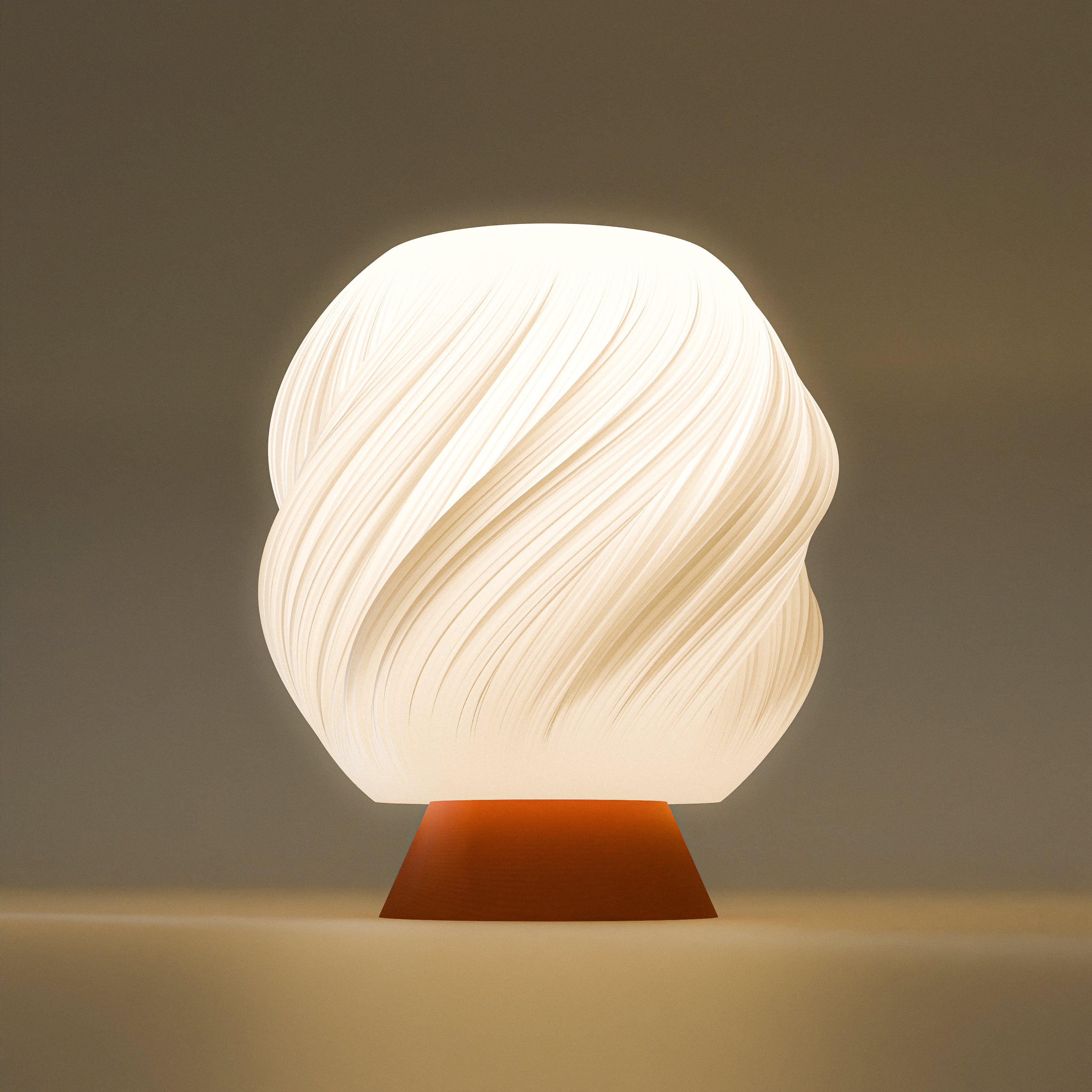 Twisted Cream 3d model