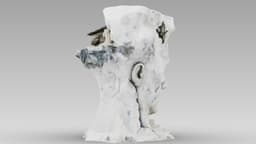 Abstract Sculpture - House Inside the Head 3d model
