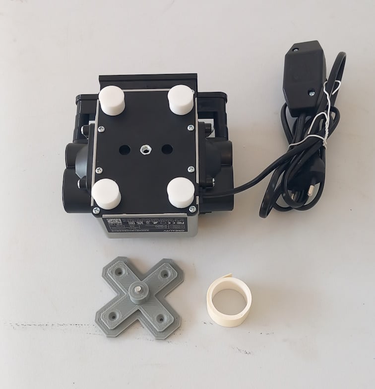 Creality Air Assist Over/Under Mount w Vibration Compensation 3d model