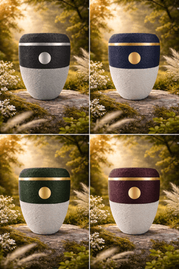 Harmonia Balance Edition – Designer Urn with Central Circle 3d model