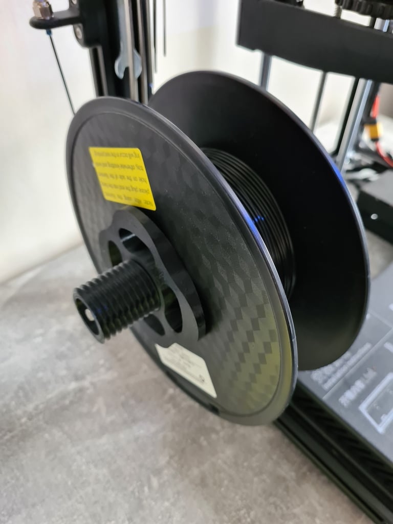 Ender 3 & 5 Series Smooth spool holder 3d model