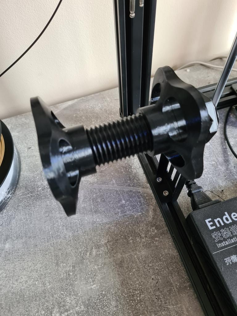 Ender 3 & 5 Series Smooth spool holder 3d model