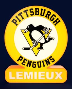 Pittsburgh Penguins Sign – LED Strip Compatible 3d model