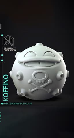 Koffing - Pokemon - Fan Art 3d model