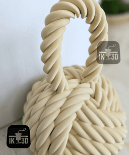 Monkey Fist Knot Door Stopper 3d model