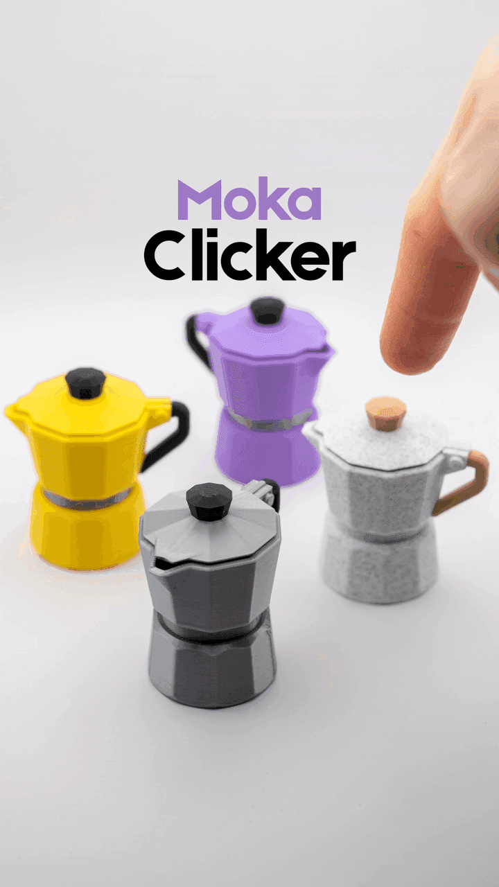 Moka Clicker 3d model