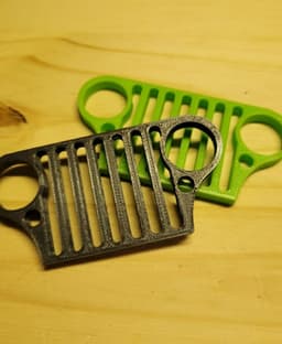 Jeep Grill Keychain / Fob 3d model