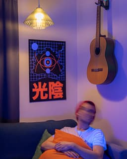 kōin 光陰 // Poster Graphic Design 3d model