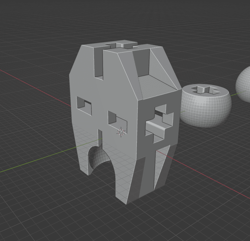Bionicle Socket With Insets 3d model