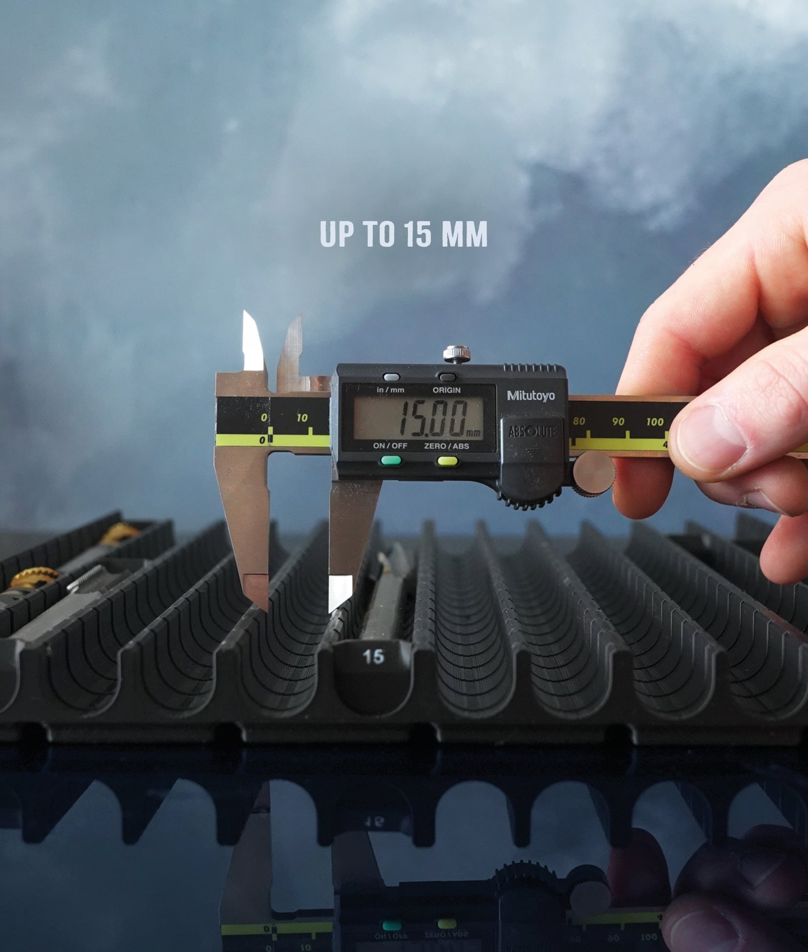 Bitfinity β Infinitely Expandable Drill Bit Storage System 3d model