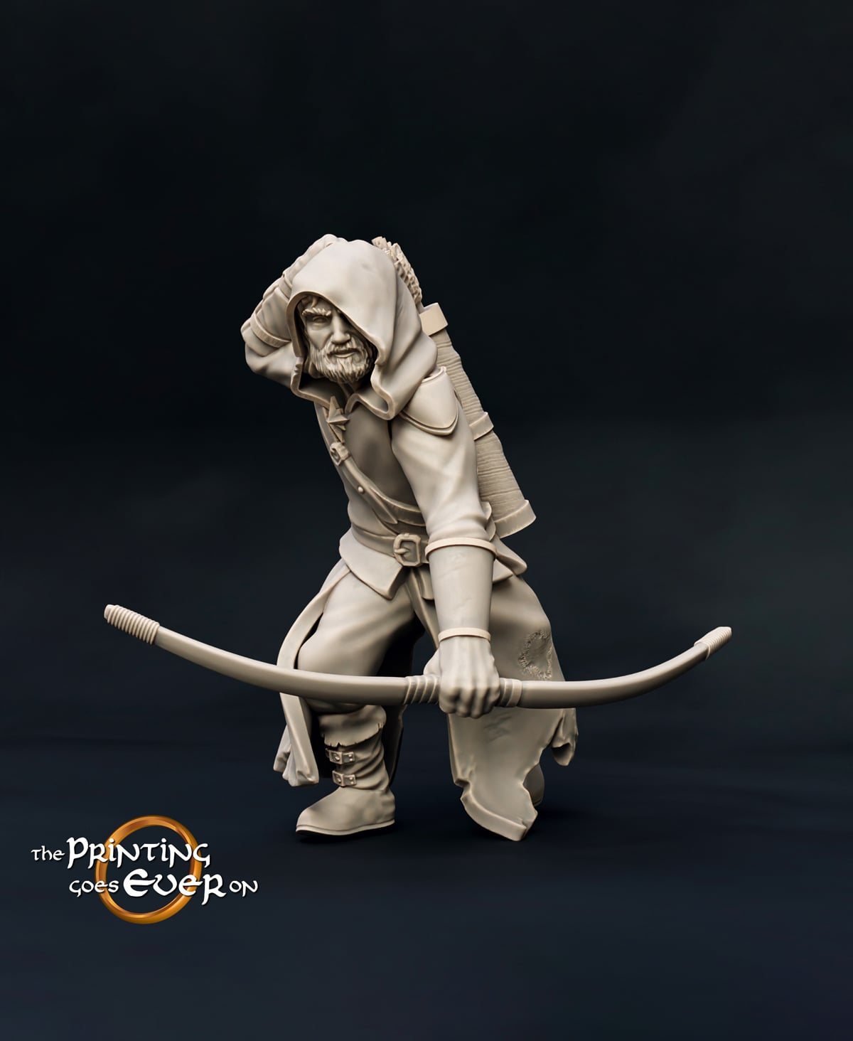 Ranger with Bow - A 3d model