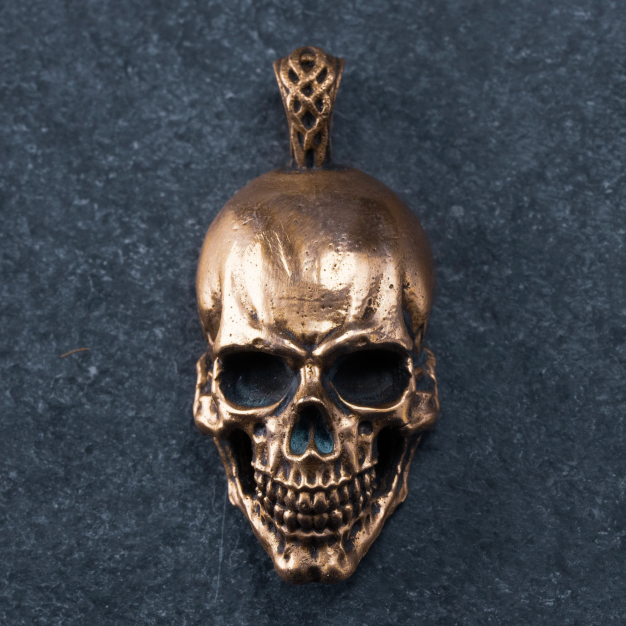 Skull Pendant - Jewellery - Print on Demand 3d model