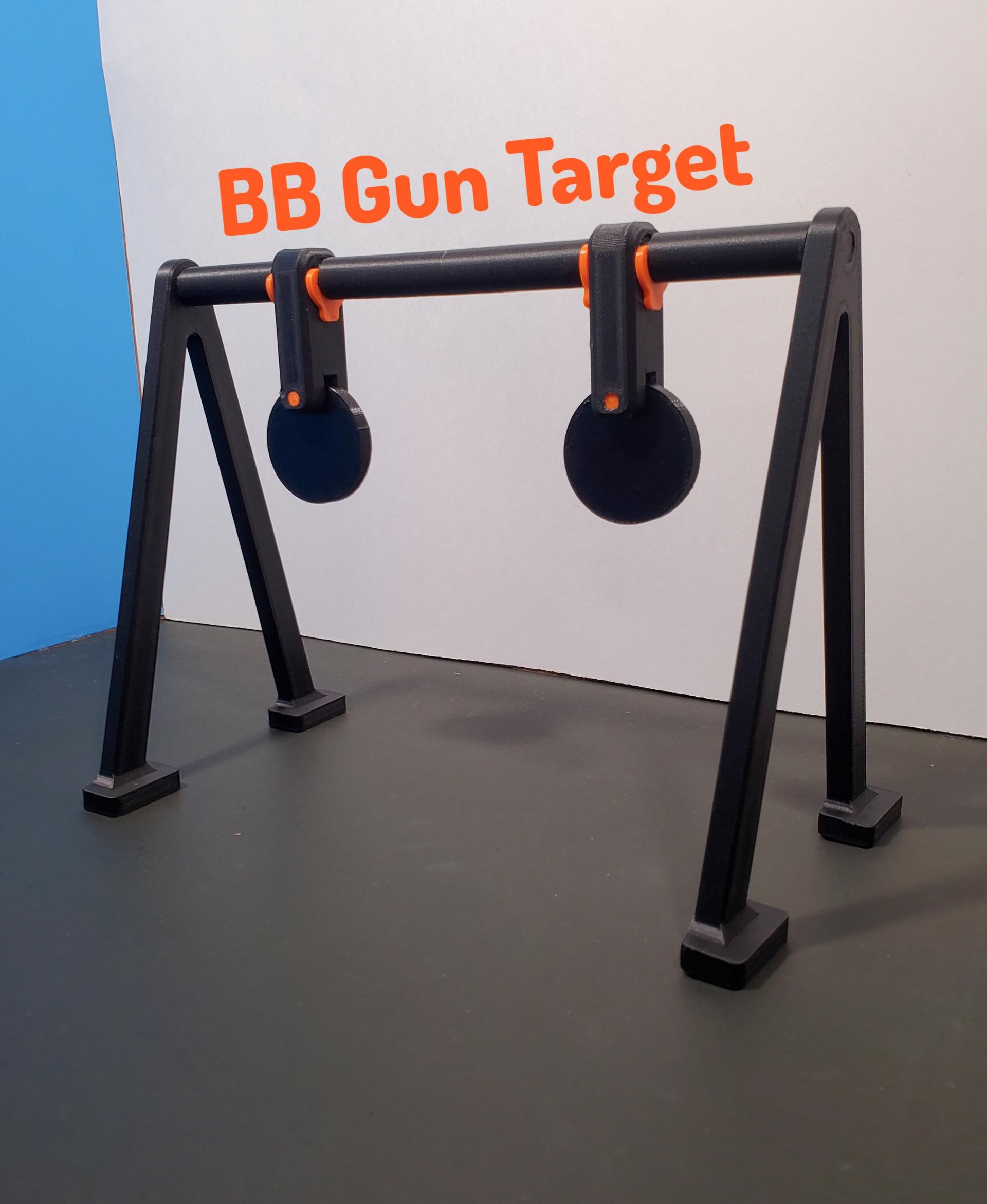 Revolving BB Gun and Airsoft Target 3d model