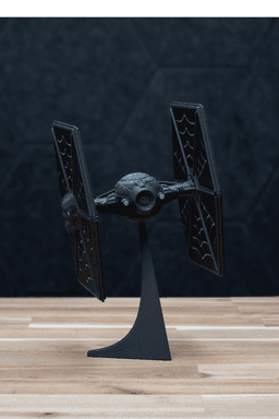 Tie Widow - FREE Star Wars Halloween Kit | No Supports, No AMS, No Glue 3d model