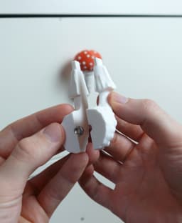 Mushroom drawer handles “Amanita Muscaria” 3d model