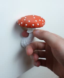 Mushroom drawer handles “Amanita Muscaria” 3d model