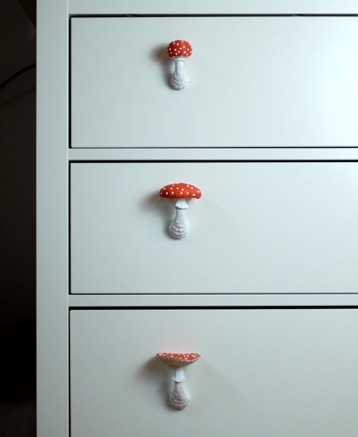 Mushroom drawer handles Amanita Muscaria - 3D model by Gazzaladra on Thangs Mushroom drawer handles Amanita Muscaria - 3D model by Gazzaladra on Thangs