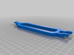 traxxas slash battery cover 3d model