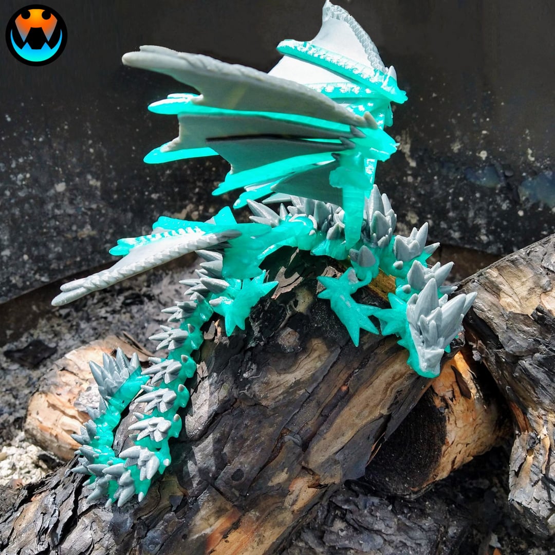 Armor Spike Dragon 3d model