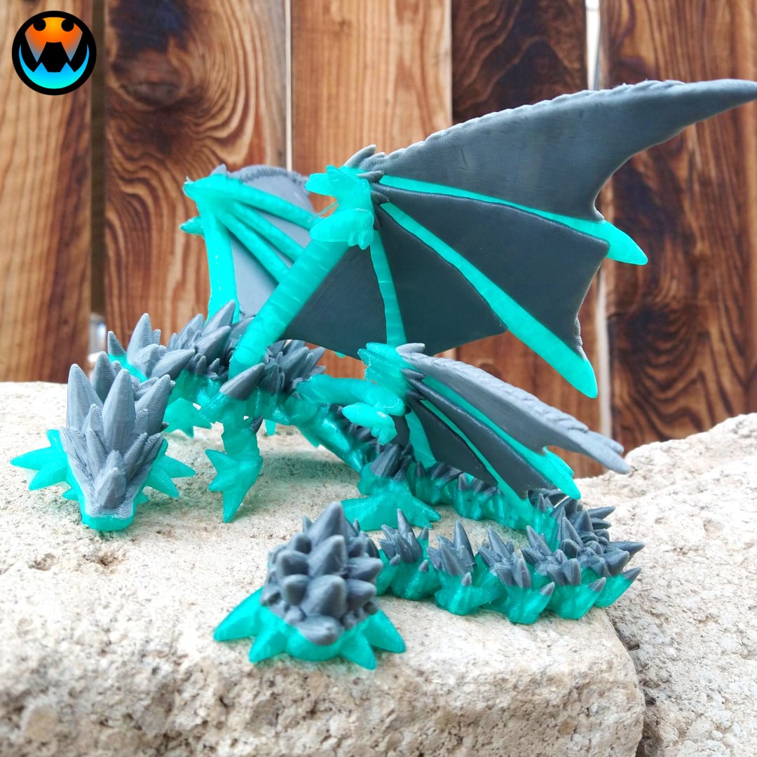 Armor Spike Dragon 3d model