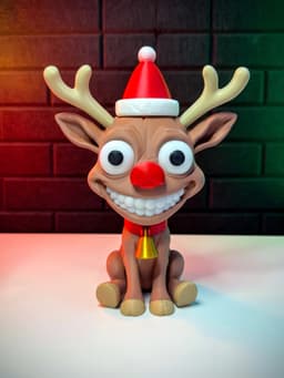 Rudolph The Dead Reindeer 3d model